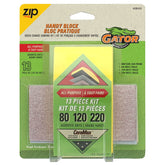 Gator 4120012 Sanding Block, 5 in L, 2-5/8 in W, Aluminum Oxide Abrasive
